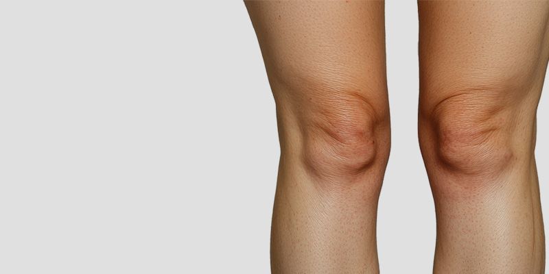 Traitement du relâchement cutané des genoux avec les injections Profilo ®